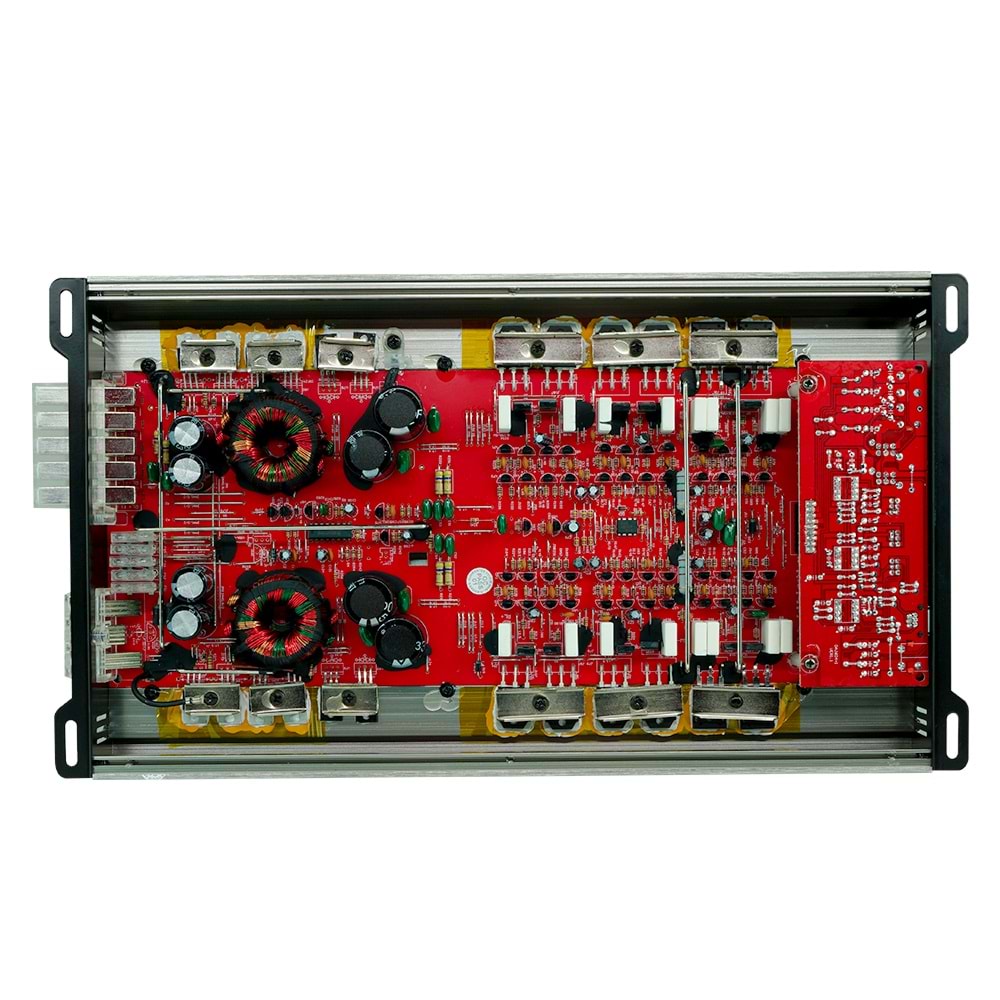 Soundmax SX-PW5500.5 Kanal 5550 Watt Profesional Bass Kontrolu Oto Anfi