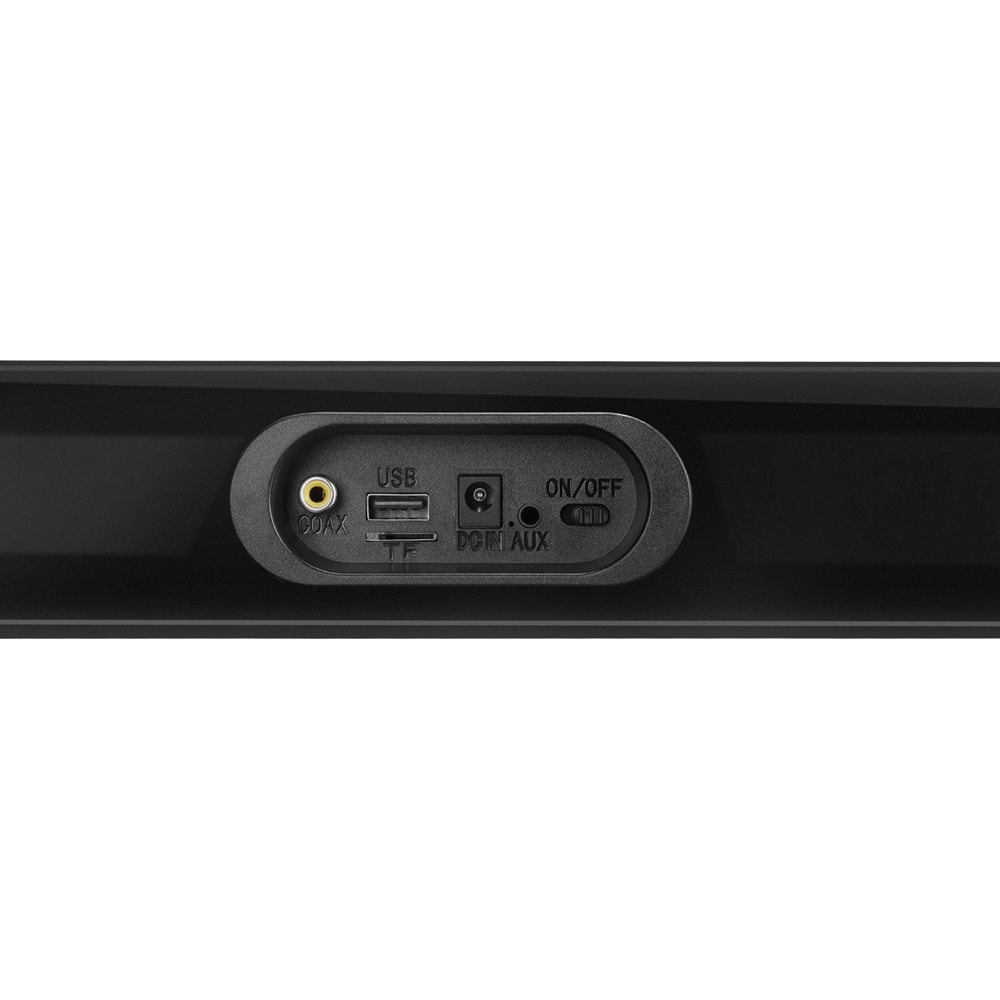 Mikado MD-SB102 Siyah 2X10W 12V/1.5A BT+USB+AUX+TF Kartlı Ev Sinema Soundbar Speaker