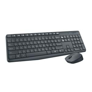 Logitech MK235 Kablosuz Klavye Mouse Set (Q TR)