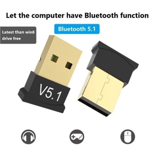 Mpıa SH-B11 Mini USB Bluetooth Dongle 5.1