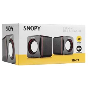 Snopy SN-21 2.0 Mini USB Speaker Hoparlör